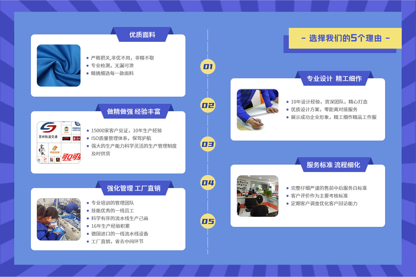 选择工地工人工作服的5大理由